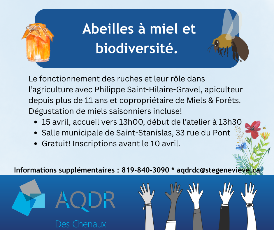 Café-rencontre: Abeilles et biodiversité